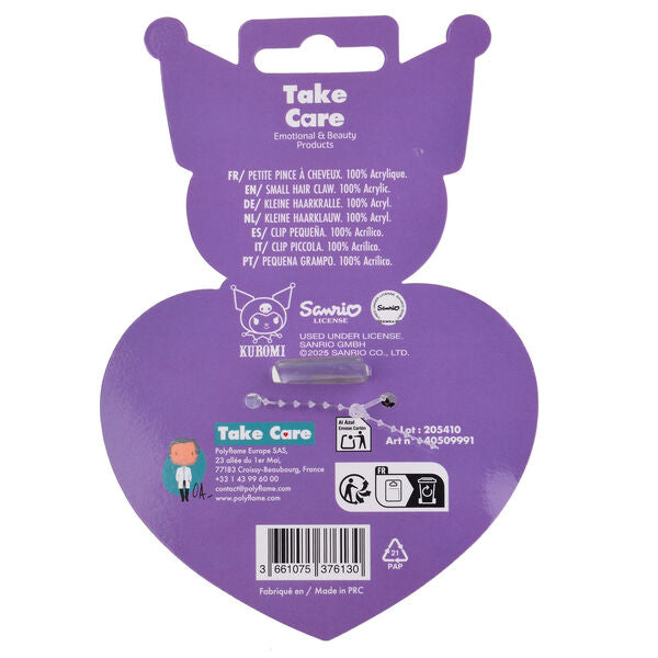 Hello Kitty Kuromi premium hair clip Nerdscape