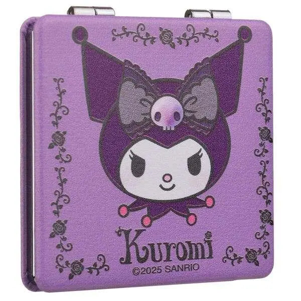 Portafoglio viola Kuromi Sanrio con disegno kawaii, accessorio nerd su Nerdscape
