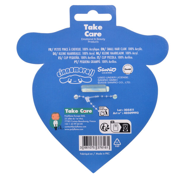 Hello Kitty Cinnamoroll premium hair clip Nerdscape