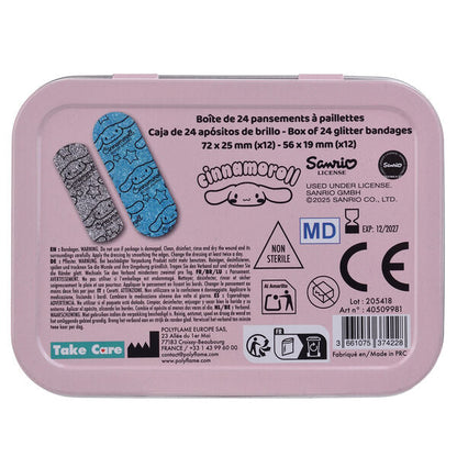 Hello Kitty Cinnamoroll metal band-aid box Nerdscape