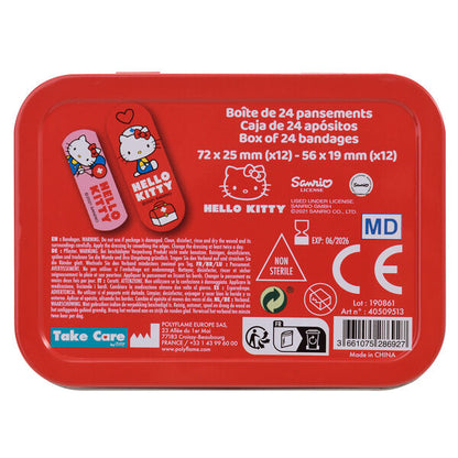 Hello Kitty metal band-aid box Nerdscape