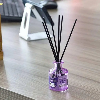 Diffusore di profumo Kuromi viola su scrivania, decorazione nerd, Nerdscape