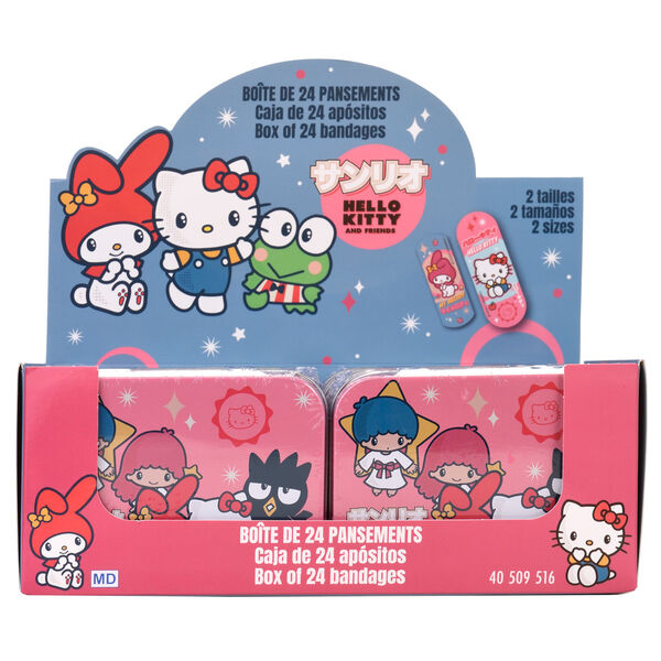 Hello Kitty & Friends metal band-aid box