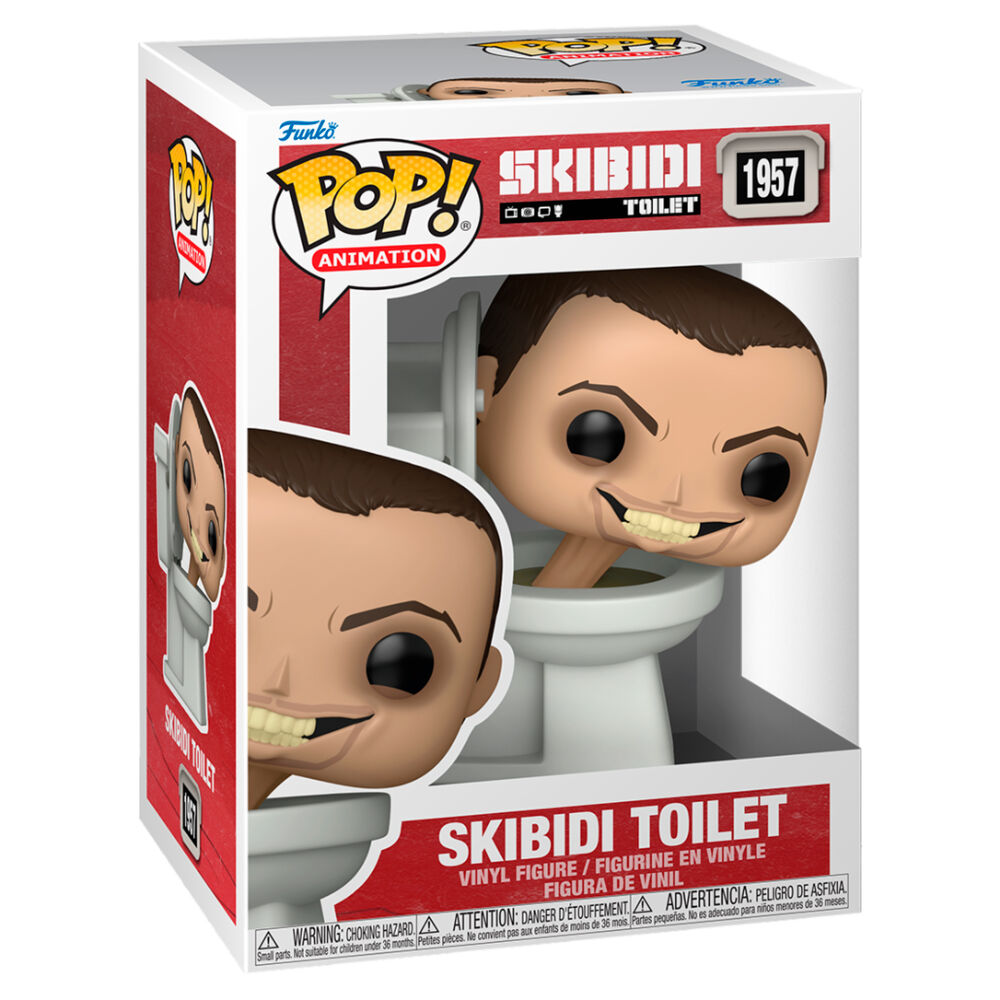 Funko Pop! Skibidi Toilet - Figura da Collezione Vinyl Nerdscape