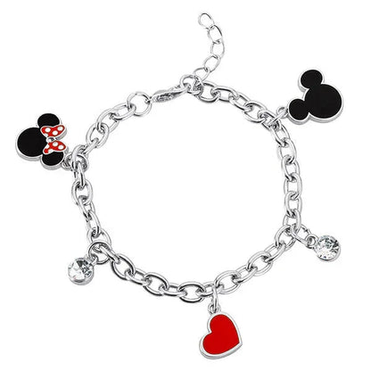 Disney Mickey & Minnie charm bracelet Nerdscape