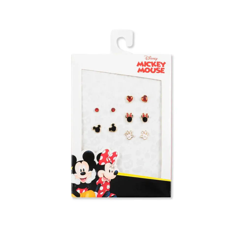 Disney Mickey & Minnie Set 5 pairs of earrings Nerdscape