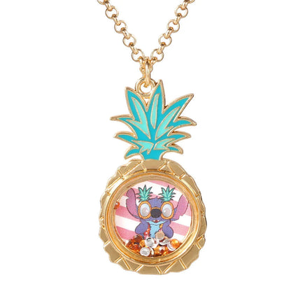 Disney Stitch Pineapple necklace Nerdscape