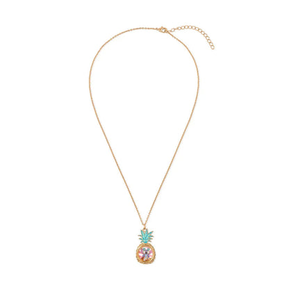 Disney Stitch Pineapple necklace Nerdscape
