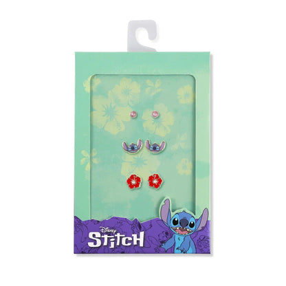 Disney Stitch Set 3 pairs of earrings Nerdscape