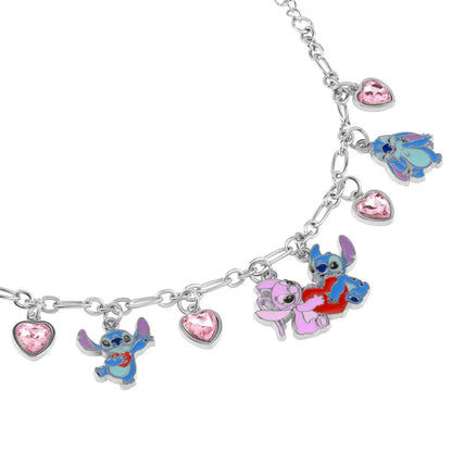 Disney Stitch Angel charm bracelet Nerdscape