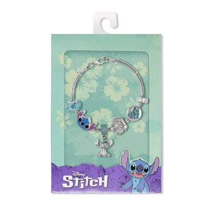 Disney Stitch charm bracelet silver Nerdscape