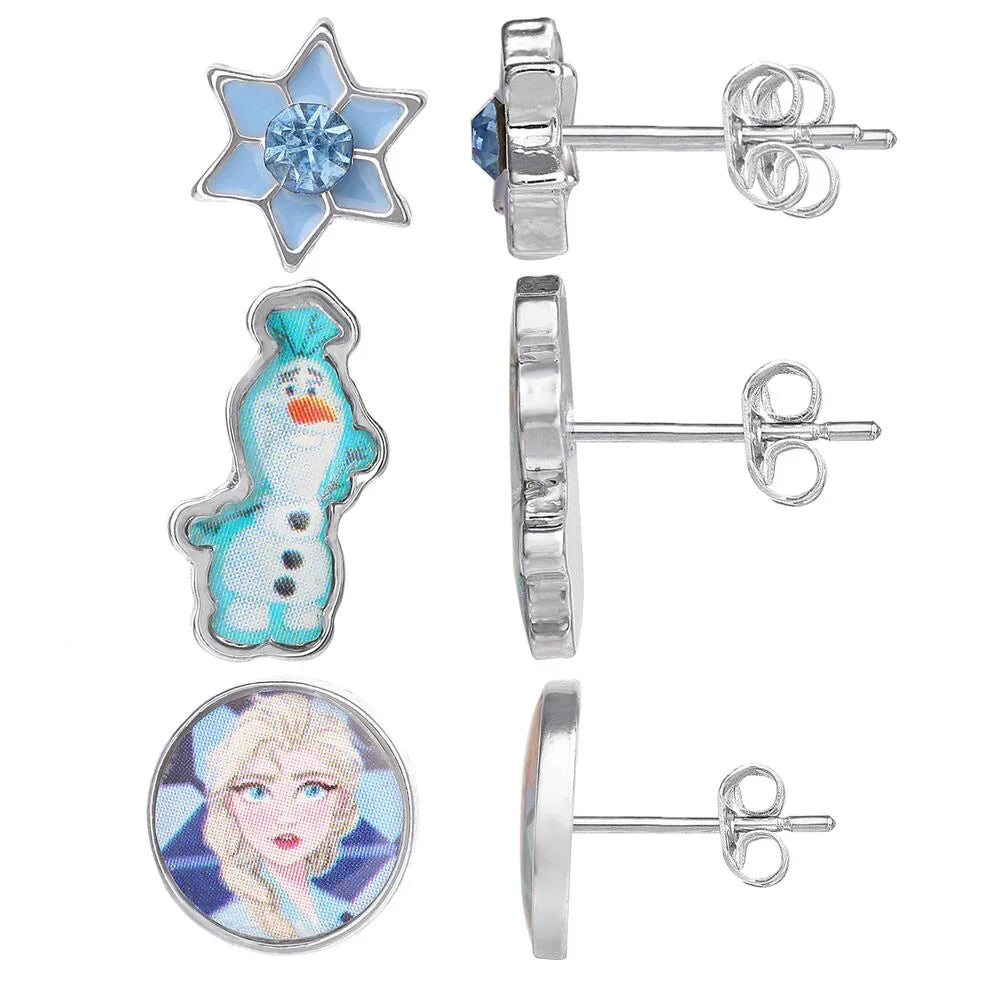 Disney Frozen Set 3 pairs of earrings Nerdscape