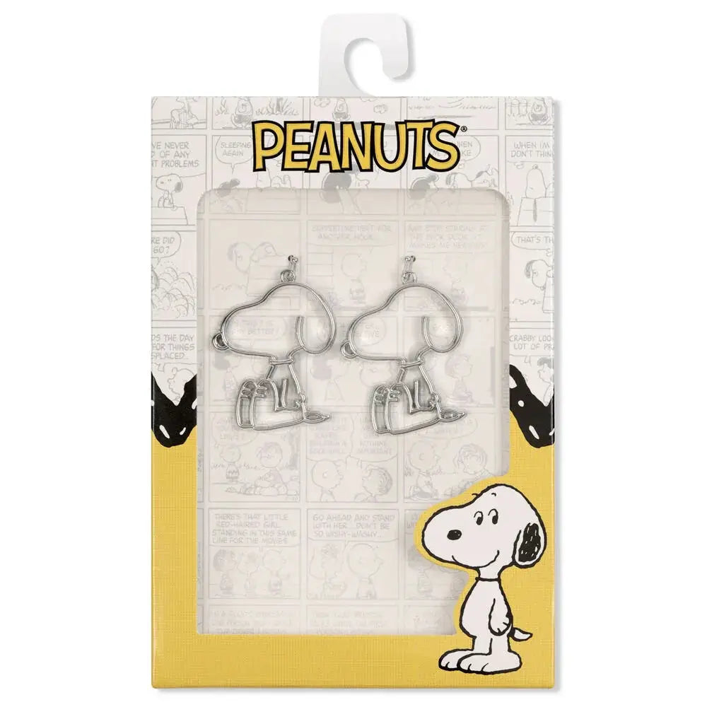 Peanuts silver earrings Nerdscape