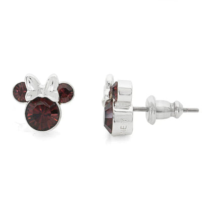 Disney Minnie January earrings silver Nerdscape