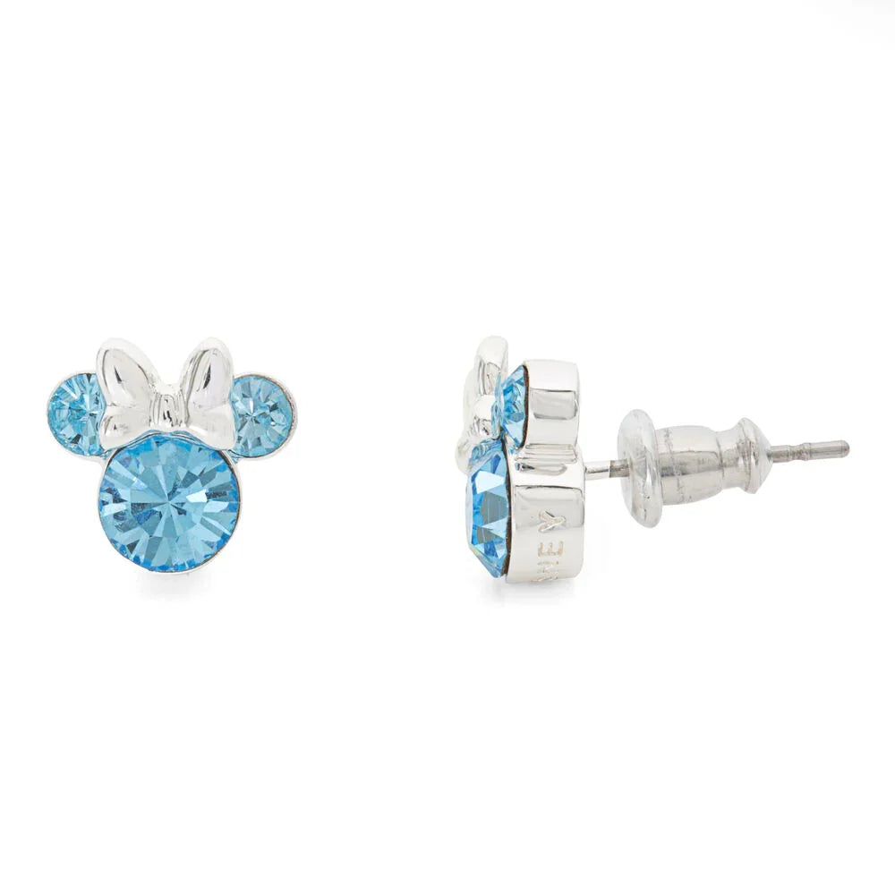 Disney Minnie March earrings silver Nerdscape