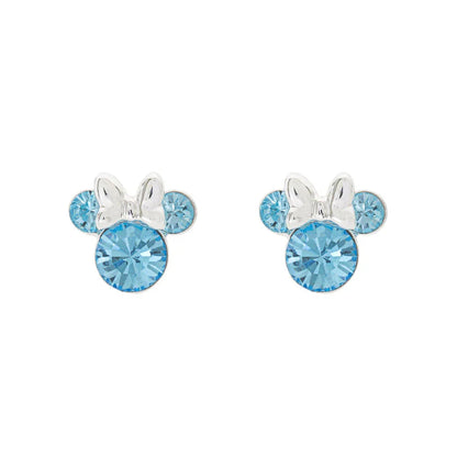 Disney Minnie March earrings silver Nerdscape