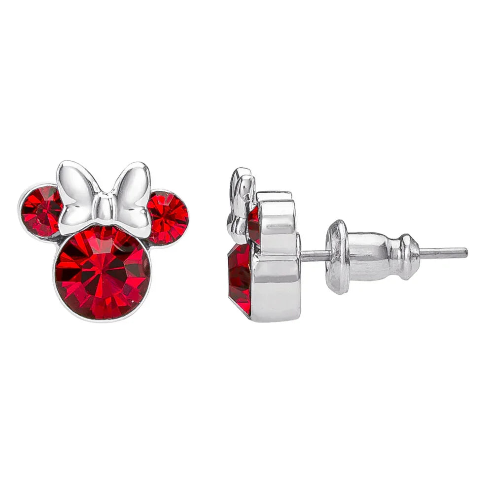 Disney Minnie July earrings silver Nerdscape