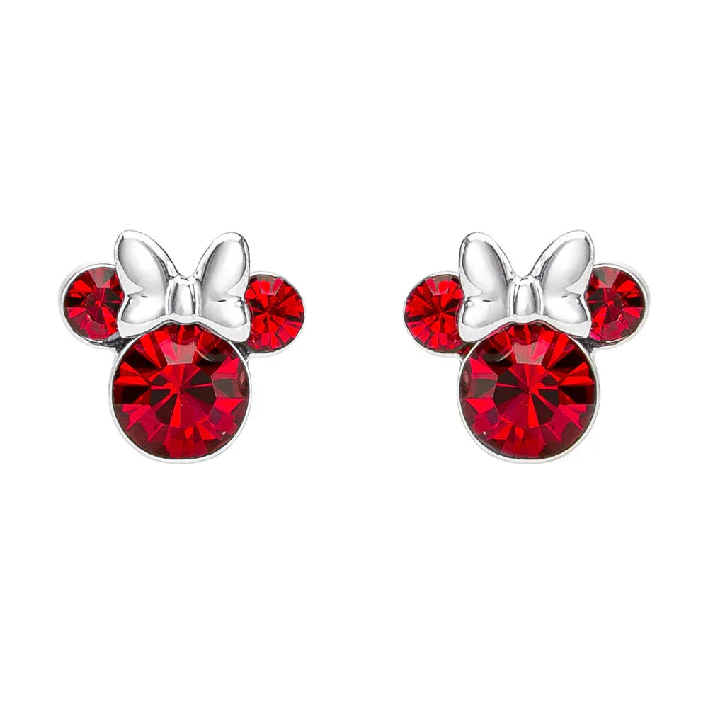 Disney Minnie July earrings silver Nerdscape