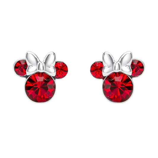 Disney Minnie July earrings silver Nerdscape