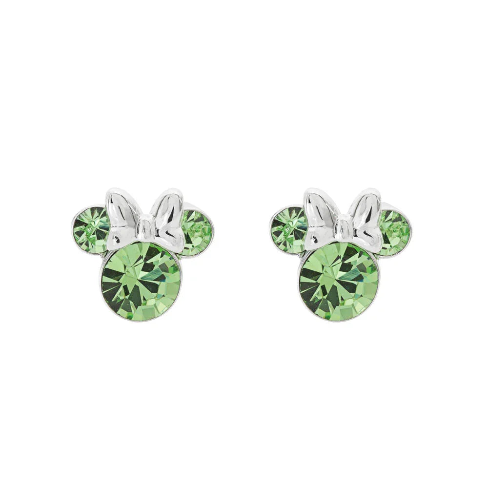 Disney Minnie August earrings silver Nerdscape