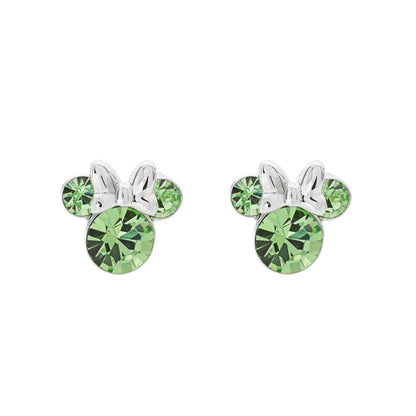 Disney Minnie August earrings silver Nerdscape