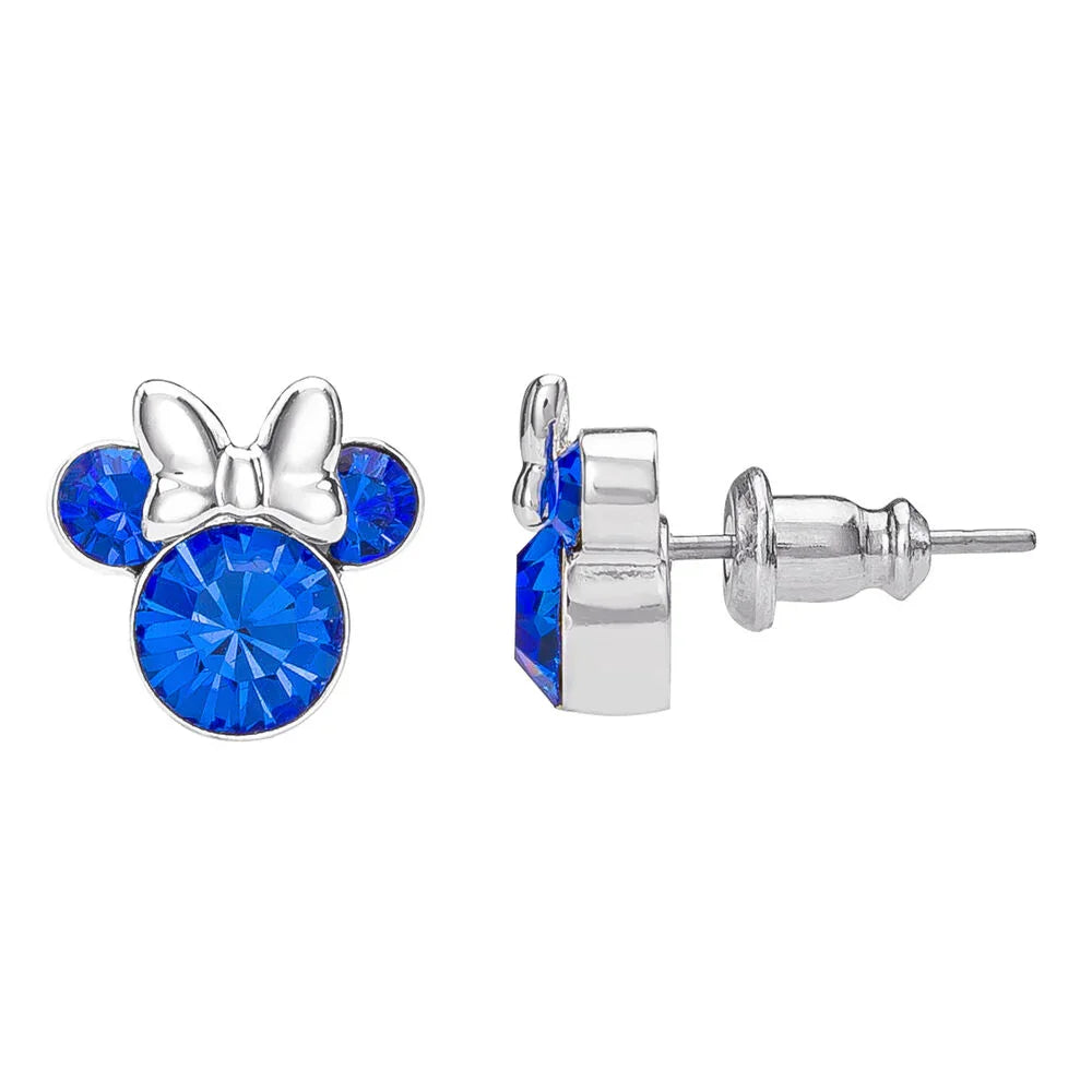 Disney Minnie September earrings silver Nerdscape