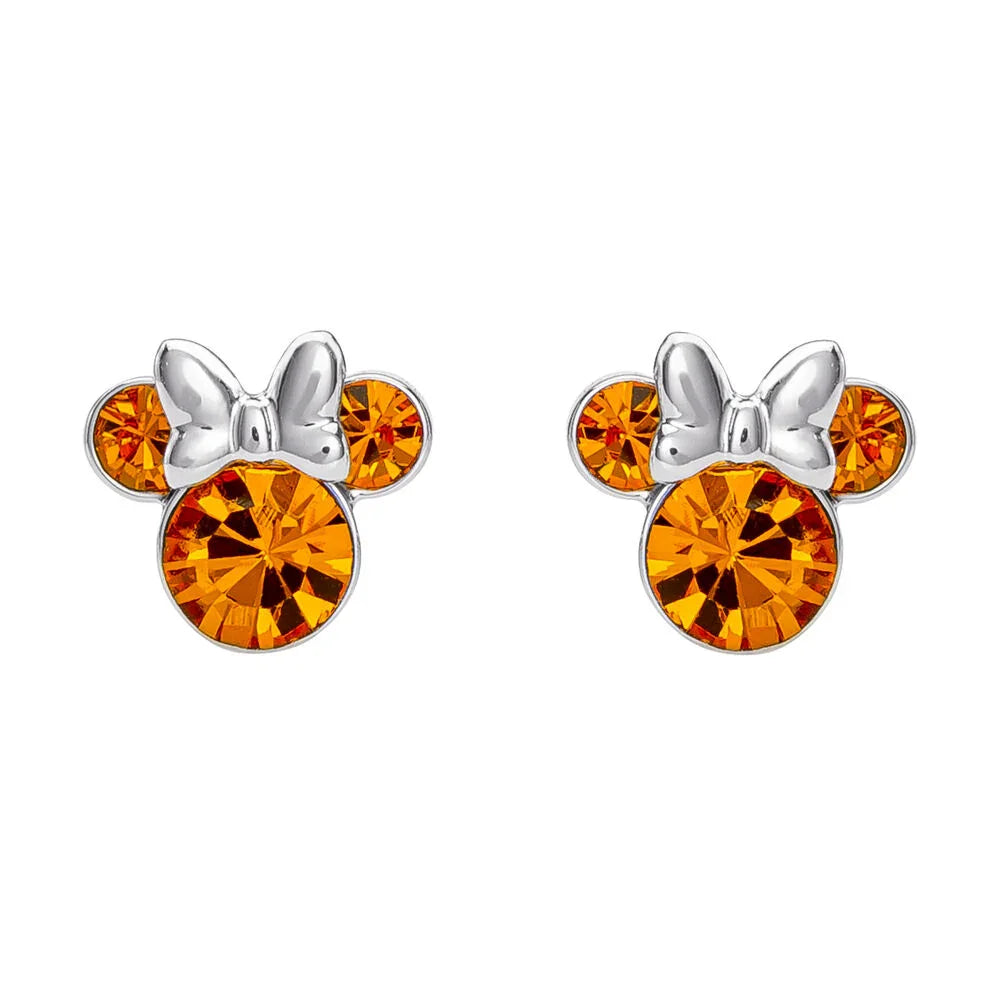 Disney Minnie November earrings silver Nerdscape