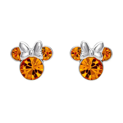 Disney Minnie November earrings silver Nerdscape