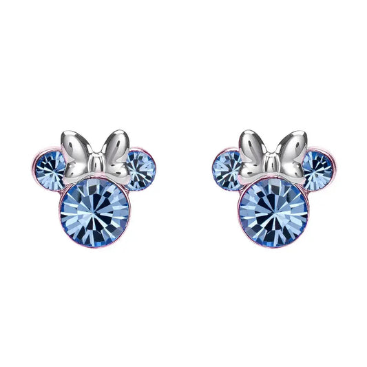 Disney Minnie December earrings silver Nerdscape