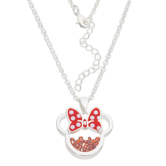Disney Minnie January necklace silver Nerdscape