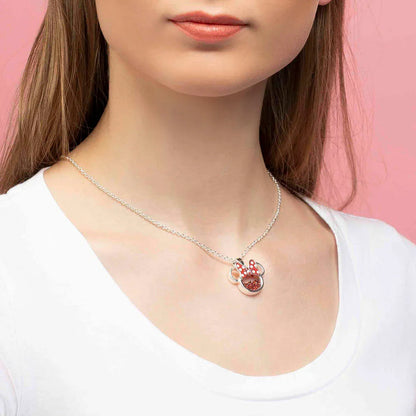 Disney Minnie January necklace silver Nerdscape