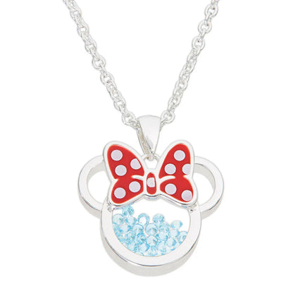 Disney Minnie March necklace silver Nerdscape