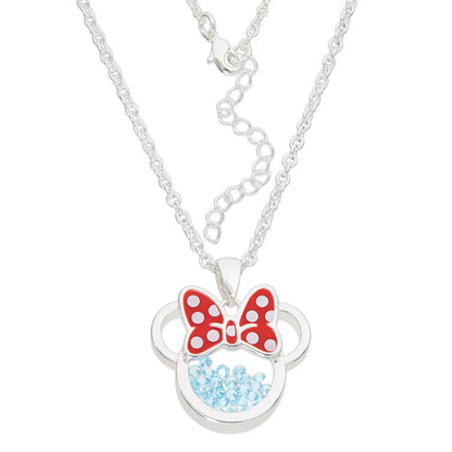 Disney Minnie March necklace silver Nerdscape