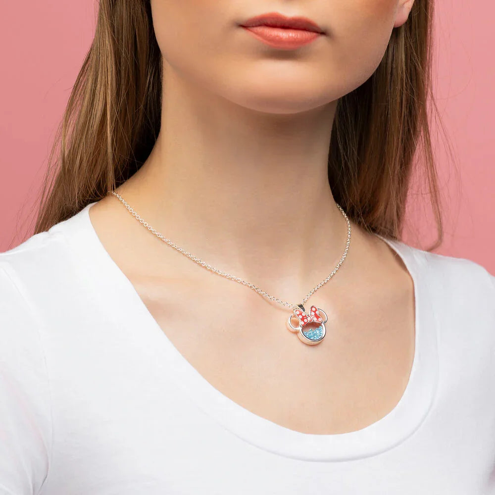 Disney Minnie March necklace silver Nerdscape