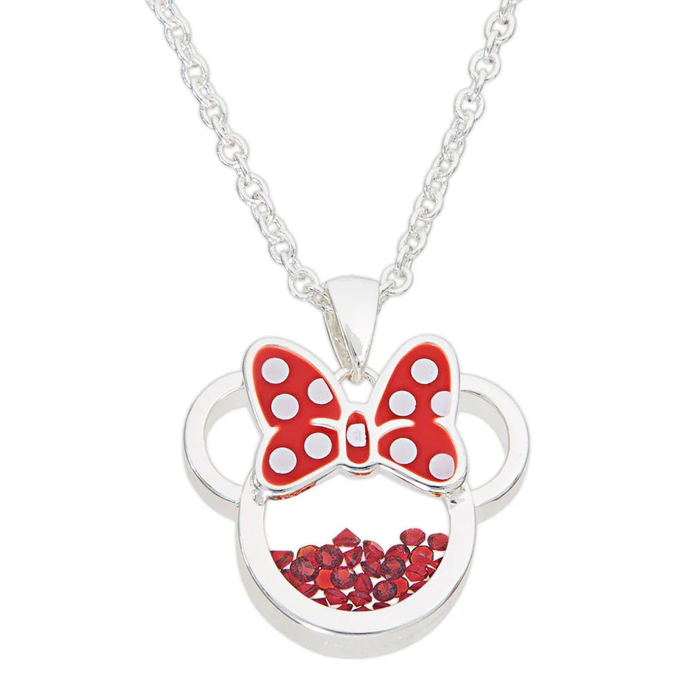 Disney Minnie July necklace silver Nerdscape