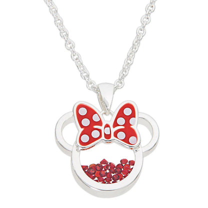 Disney Minnie July necklace silver Nerdscape