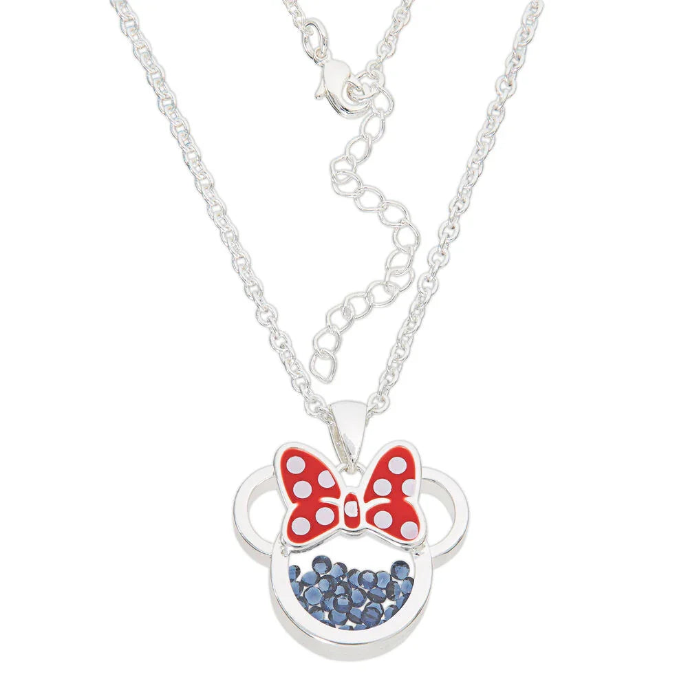 Disney Minnie September necklace silver Nerdscape