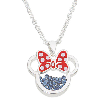 Disney Minnie September necklace silver Nerdscape