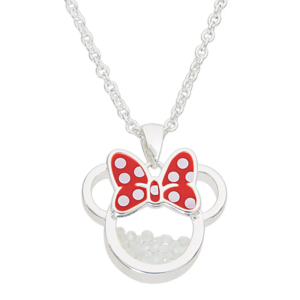 Disney Minnie October necklace silver Nerdscape