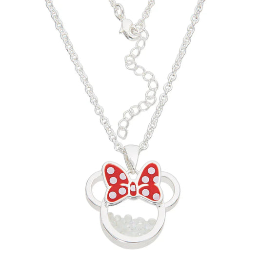 Disney Minnie October necklace silver Nerdscape