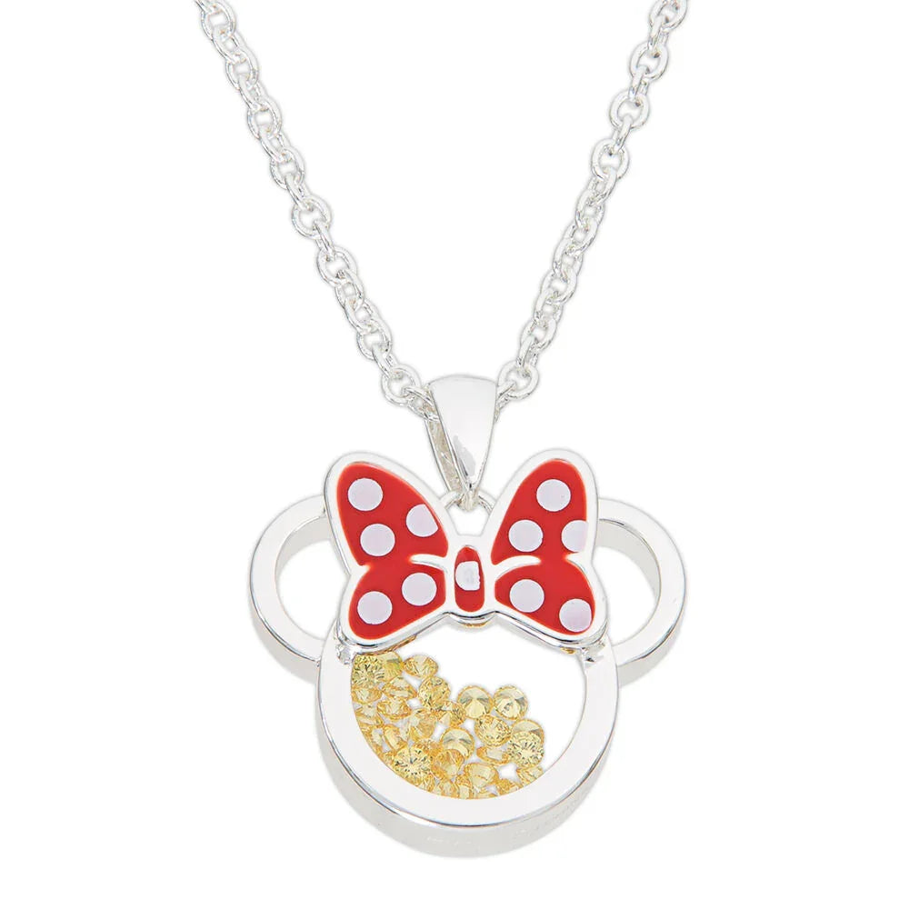 Disney Minnie November necklace silver Nerdscape