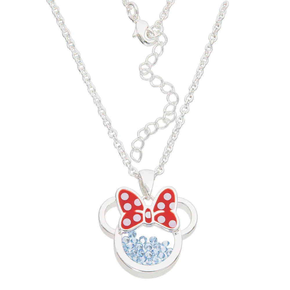 Disney Minnie December necklace silver Nerdscape