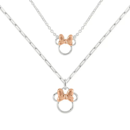 Disney Minnie Set 2 mother + daughter necklace Nerdscape