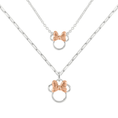 Disney Minnie Set 2 mother + daughter necklace Nerdscape
