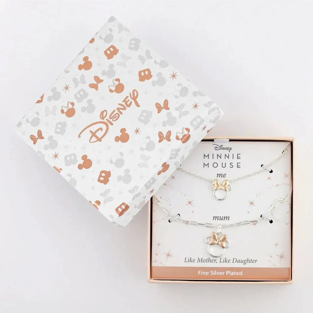 Disney Minnie Set 2 mother + daughter necklace Nerdscape