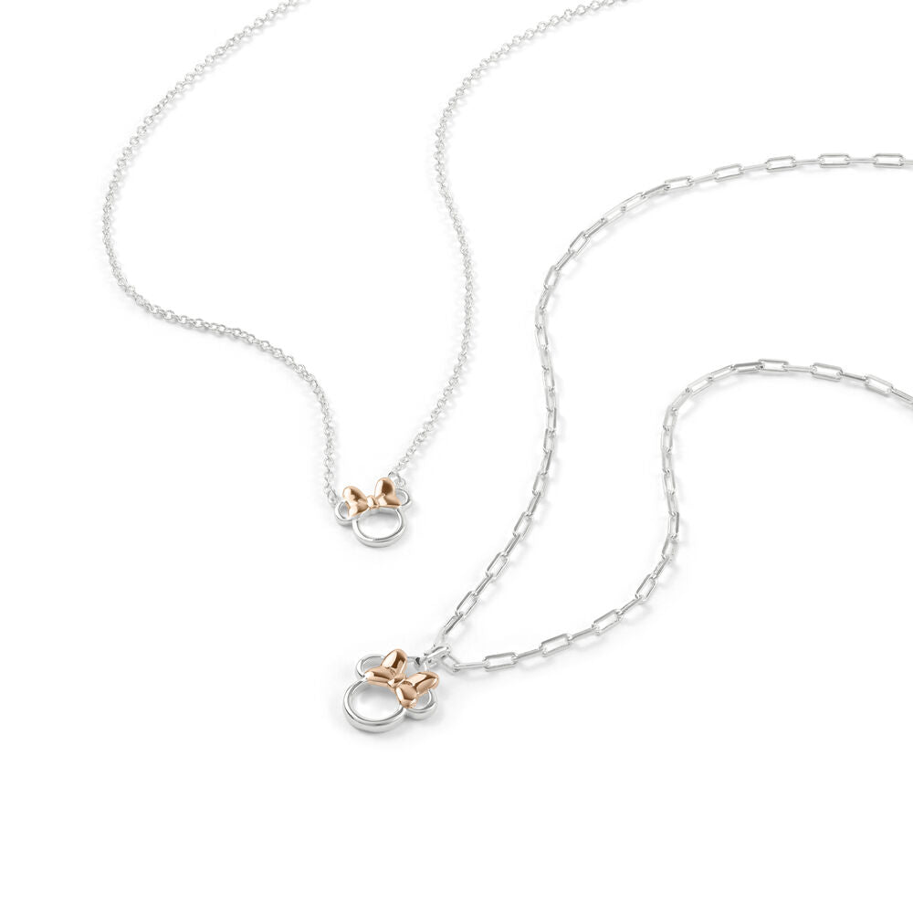 Disney Minnie Set 2 mother + daughter necklace Nerdscape