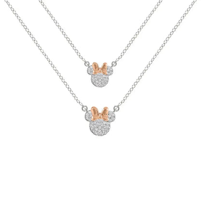Disney Minnie Set 2 mother + daughter necklace Nerdscape