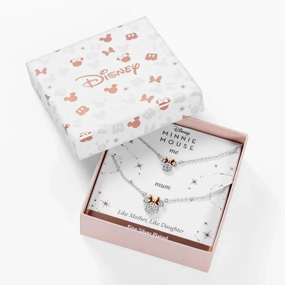 Disney Minnie Set 2 mother + daughter necklace Nerdscape