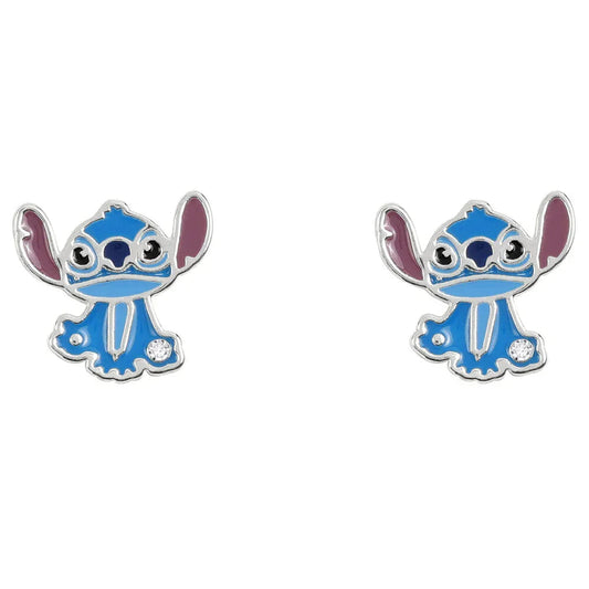 Disney Stitch earrings silver Nerdscape