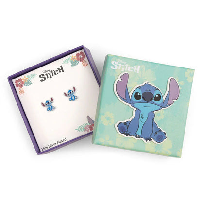 Disney Stitch earrings silver Nerdscape